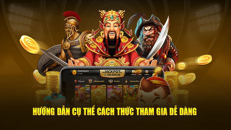Hướng dẫn tham gia các trò chơi nổ hũ GA6789